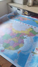 中国地图+世界地图 2026年行政区划交通图 加厚高清版 学生地理图挂图 办公室装饰客厅挂画 约1.1米*0.8米 中国地图+世界地图（无挂杆送双面胶） 实拍图