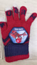迪士尼儿童手套冬季加绒保暖男童蜘蛛侠半指翻盖男孩宝宝小孩冬 实拍图