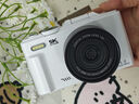 YZZCAM校园5K翻转屏可自拍数码相机学生4K高清CCD入门级微单相机专业WiFi旅游单反相机vlog复古照相机 白色【标配】显示屏翻转+WiFi直连手机 配32G内存卡 实拍图