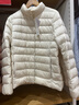 优衣库女装高级轻型羽绒便携式茄克/轻暖便携排骨羽绒478575 478575/30浅米色 XL 实拍图