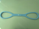 Keep硅胶八字拉力器拉力带女拉力绳练背肩颈拉伸弹力绳家用 蓝色20磅 实拍图