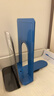 离草 书立架书架桌上书挡板书靠书支架置物架隔书靠书板书隔板T型架子金属铁书立 静谧黑（高17.2cm） 实拍图