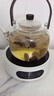 忆壶茶（YIHUTEA）煮茶壶电陶炉煮茶器烧水壶泡茶炉养生壶套装泡茶壶加厚功夫茶具 1500w白色电陶炉+煮茶壶1.3L 实拍图