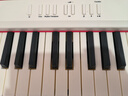 特伦斯电子琴88键成人儿童智能折叠钢琴X61A/V20手卷钢琴键盘乐器 V20时尚白+专用琴包+Z型琴架 实拍图