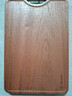 双枪乌金檀菜板 百年龄整木砧案板家用切菜食品抗菌防霉实木40*27*2.5 实拍图