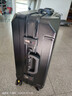 双星（doublestar）行李箱拉杆箱男次日达可登机箱大容量学生铝框密码箱旅行箱皮箱子 尊贵黑【加厚铝框可坐可踩】 22英寸  短途出行出差-加厚箱体 实拍图