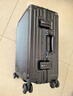 皮尔卡丹行李箱男铝框万向轮拉杆箱学生登机箱20英寸旅行箱密码箱女皮箱子 实拍图