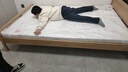 源氏木语实木儿童床女孩橡木单人床小户型简约男孩卧室小床1.35*2.0m+床垫 实拍图