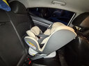 Heekin德国 儿童安全座椅汽车用0-4-12岁婴儿宝宝360度旋转ISOFIX硬接口 时尚灰(ISOFIX+360度旋转) 实拍图