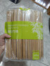 梦庭一次性 筷子碳化100双套装独立包装家用餐具碳化筷子火锅筷203839 实拍图