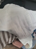 洁丽雅（Grace）A类纯棉婴儿吸汗巾幼儿园3-6岁儿童垫背巾卡通4层纱布隔汗垫5条装 实拍图