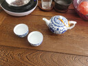 盛天下 景德镇陶瓷青花瓷小茶壶釉中彩过滤泡茶单壶小号功夫茶具手抓壶 实拍图