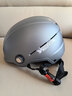 野马（YEMA）3c认证新国标A类365S电动车头盔男女加大码大号大头围冬季四季通用摩托车安全帽 亚钛灰配透明长镜 实拍图