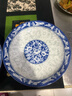 年货家用吃饭碗高颜值面碗餐具陶瓷新款泡面碗盘子汤碗碗碟面碗 【青花瓷】9英寸大深盘1只 实拍图