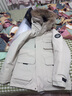 京东京造【进口极寒95鹅绒服】羽绒服男外套女冬季新款中长款 燕麦卡 L 实拍图