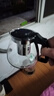 一壶四杯茶壶套装 大容量玻璃茶杯带滤网耐高温水壶茶具无底座 1000ML一壶+四杯套装 1件 实拍图