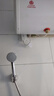 樱花雪白色家用热水器电热水器出租房卫生间洗澡沐浴储水式速热省电40升/50/60/80/100圆桶二级能效 60升高配+三重防电+上门安装 实拍图