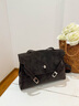 CADUNI KAISER包包女包牛皮通勤凯莉包休闲轻奢单肩包生日礼物高级感送女友老婆 【乌木咖】新年送老婆实用高档 品牌时尚新款大容量斜挎包 实拍图