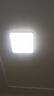 雷士（NVC）吸顶灯客厅卧室餐厅阳台简约现代LED照明灯具灯饰方灯极光Y 实拍图