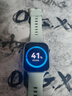 华为HUAWEI WATCH FIT 4 草木绿氟橡胶表带 华为运动智能手表超轻薄大屏潮流运动蓝牙通话睡眠监测fit4 实拍图