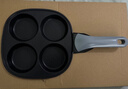 炊大皇煎锅不粘锅早餐盘四孔煎蛋平底锅18cm电磁炉通用谷里GL18BF 实拍图
