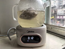 美的（Midea）花漾0胶水全玻璃全自动养生壶 办公室多功能煮茶壶 烧水壶恒温电热水壶煮茶器花茶壶1L YS10B101 实拍图