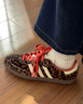 阿迪达斯（adidas）SAMBA三叶草休闲鞋女鞋豹纹棕色JI2734 37 实拍图