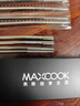 美厨（MAXCOOK）316L不锈钢筷子 十双装方形23.5cm 防滑防烫耐摔 MCPJ079 实拍图