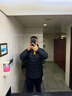 Rab睿坡Electron户外男士800篷鹅绒防风保暖排骨连帽羽绒服 QDB-81 黑色-BLK 人气尖货 L 180 实拍图