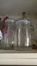 夸克玻璃密封罐食品级泡酒专用瓶子泡菜坛子腌咸菜容器蜂蜜空瓶 四件套：1000ml*2+1600ml*2 实拍图
