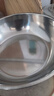 【不锈钢】和面盆厨房烘焙家用火锅盆洗菜打蛋汤锅盆醒面盆料理盆 32cm【热卖款】不锈钢 和面盆 实拍图