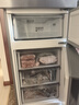 华凌美的冰箱出品219升三门冰箱小型家用二级能效宿舍租房以旧换新小冰箱低音运行HR-229T 实拍图