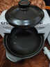 砂锅煲家用燃气灶耐高温干烧不裂陶瓷锅大容量煲汤小煲仔饭专用 适用2-3人 带盖 1.7L 实拍图