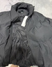 GXG男装休闲压印立领保暖短款羽绒服 黑色2 2XL 实拍图