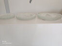 家用餐厅酒店玻璃盘子家用菜盘西餐具水果盘碟子玻璃珍珠果盘糖果盘干果盘餐盘玻璃盘子      12寸珍珠果盘 实拍图