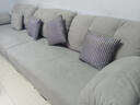 杜杜美家奶油风麂皮绒布艺沙发组合客厅小户型简约现代直排云朵沙发A61# 实拍图