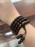 古木匠印度小叶紫檀手串男2.0老料高密爆满金星檀香木108颗佛珠手链女款 6mm*108颗收藏级爆满金星 实拍图