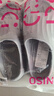 名创优品（MINISO）拖鞋男女家居情侣家用舒适浴室防滑防臭四季拖鞋  烟灰色42-43 实拍图
