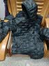 雪中飞羽绒服女短款26冬季韩版修身百搭轻薄90绒连帽通勤外套黑色2XL 实拍图