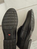 红蜻蜓真皮秋冬男士高级感正装皮鞋德比鞋婚鞋内增高鞋 WTA7376 黑色41 实拍图