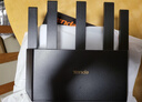 Tenda腾达路由器【千兆WiFi6+穿墙王】无线AX3000信号增强家用放大器Mesh限时补贴金榜一名云霄白立式 实拍图