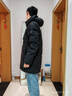 波司登反季羽绒服男女情侣同款冬90绒连帽宽松中长款休闲百搭外套 实拍图
