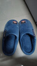 大嘴猴（paul frank）棉拖鞋男士秋冬季室内家居拖鞋毛绒保暖厚底棉鞋男款深蓝280PF607 实拍图