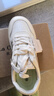 拉夏贝尔女鞋板鞋女新款百搭小白鞋软底休闲运动鞋子女 米卡其-A 38 实拍图