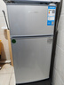 华宝小冰箱小型家用出租房用冷藏冷冻两用一级能效节能省电迷你宿舍寝室办公室二门电冰箱 【一级能效】76L银色【三天不到一度电】 实拍图