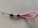 手机挂绳短款手腕绳男女个性创意挂脖绳长款挂件U盘挂绳简约手机链钥匙挂件 麻花短款-纯色桃粉色 实拍图
