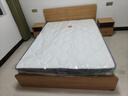 全友家居 北欧原木风次卧室单人床1.5米2米现代简约板式家用大床家具 实拍图