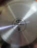 三禾微纳无涂层不粘炒锅可立盖炒菜锅无油烟含钛锅具32cm黛蓝青配钢铲 实拍图