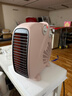 奥克斯（AUX）暖风机取暖器办公室电暖气家用节能台式电暖器热风机200A2 香槟色-双温控【升级2.2米加长加粗线】 实拍图
