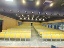 大学教室连排阶梯椅学生折叠课桌椅报告厅会议室剧院阶梯联排椅子 前排定制 实拍图